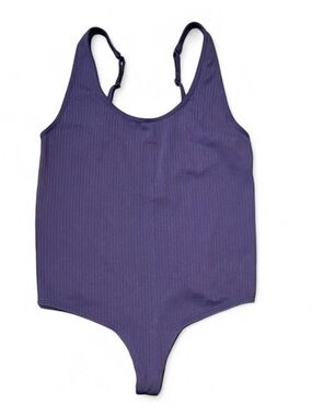 Aerie Navy Ribbed Bodysuit NWT!